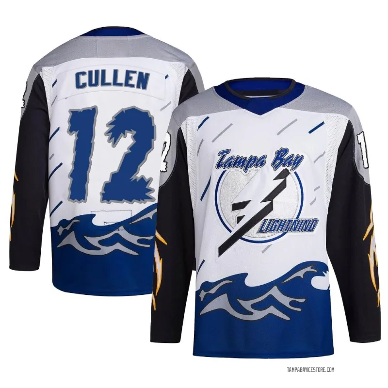 JOHN CULLEN  Tampa Bay Lightning 1996 Away CCM Throwback NHL Hockey Jersey