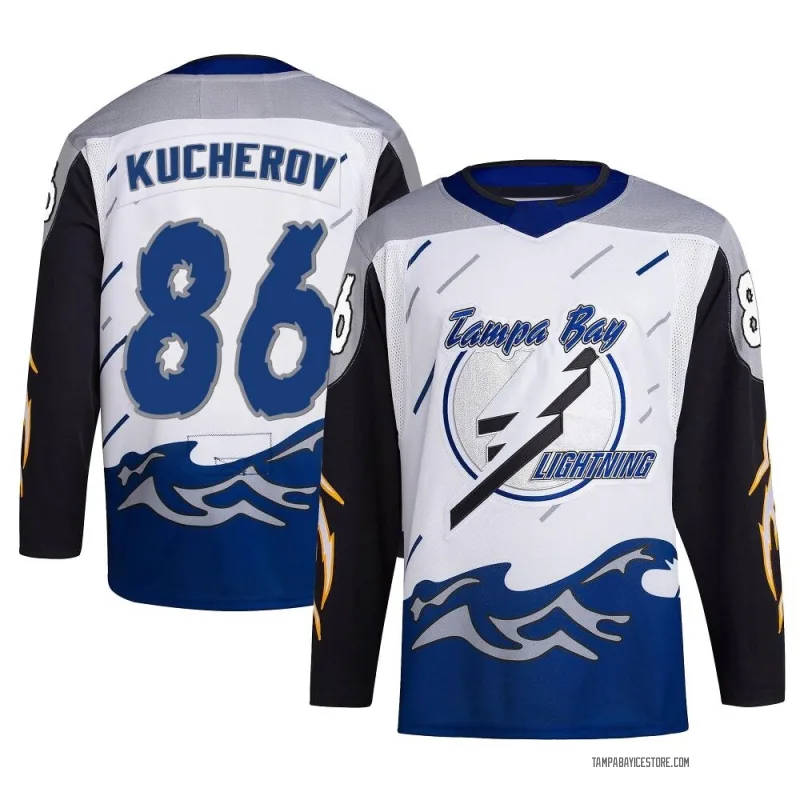 Men's Fanatics Branded Nikita Kucherov Black Tampa Bay Lightning Alternate  Premier Breakaway Player Jersey