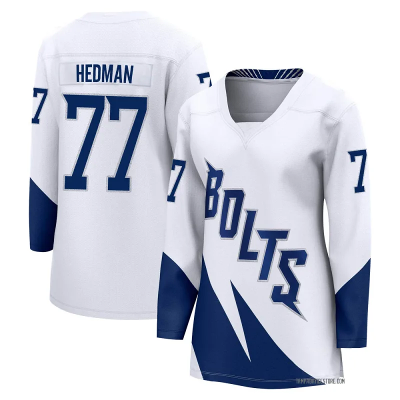 Victor Hedman Blue Tampa Bay Lightning Autographed Fanatics Breakaway Jersey