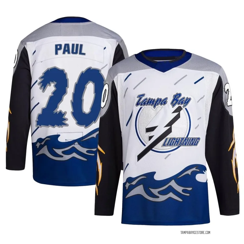 Tampa Bay Lightning Nick Paul 20 alternate 2022 Stanley Cup Final Breakaway  Men Jersey - black - Bluefink